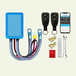 48V 100A Automatic Battery Protector Anti-leakage Switch Intelligent Remote Control For Large Displacement Truck Diesel Cars