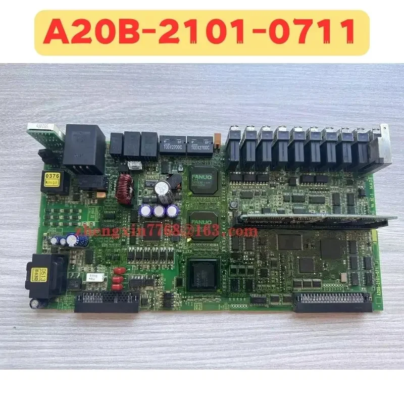 Used Circuit Board With Small Card A20B-2101-0711 A20B 2101 0711 Normal Function Tested OK