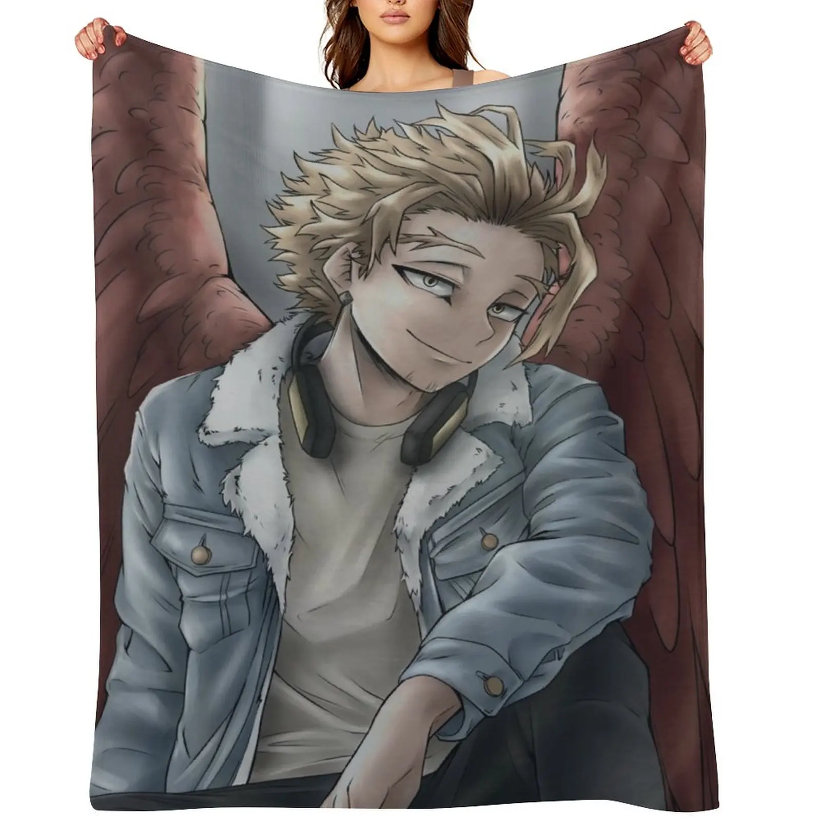 

Casual Hawks Throw Blanket christmas gifts blankets ands Hairys Blankets