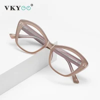 VICKY, nueva personalidad a la moda, monturas de mariposa simples, gafas de lectura antiluz azul para mujer, se pueden personalizar con prescripción