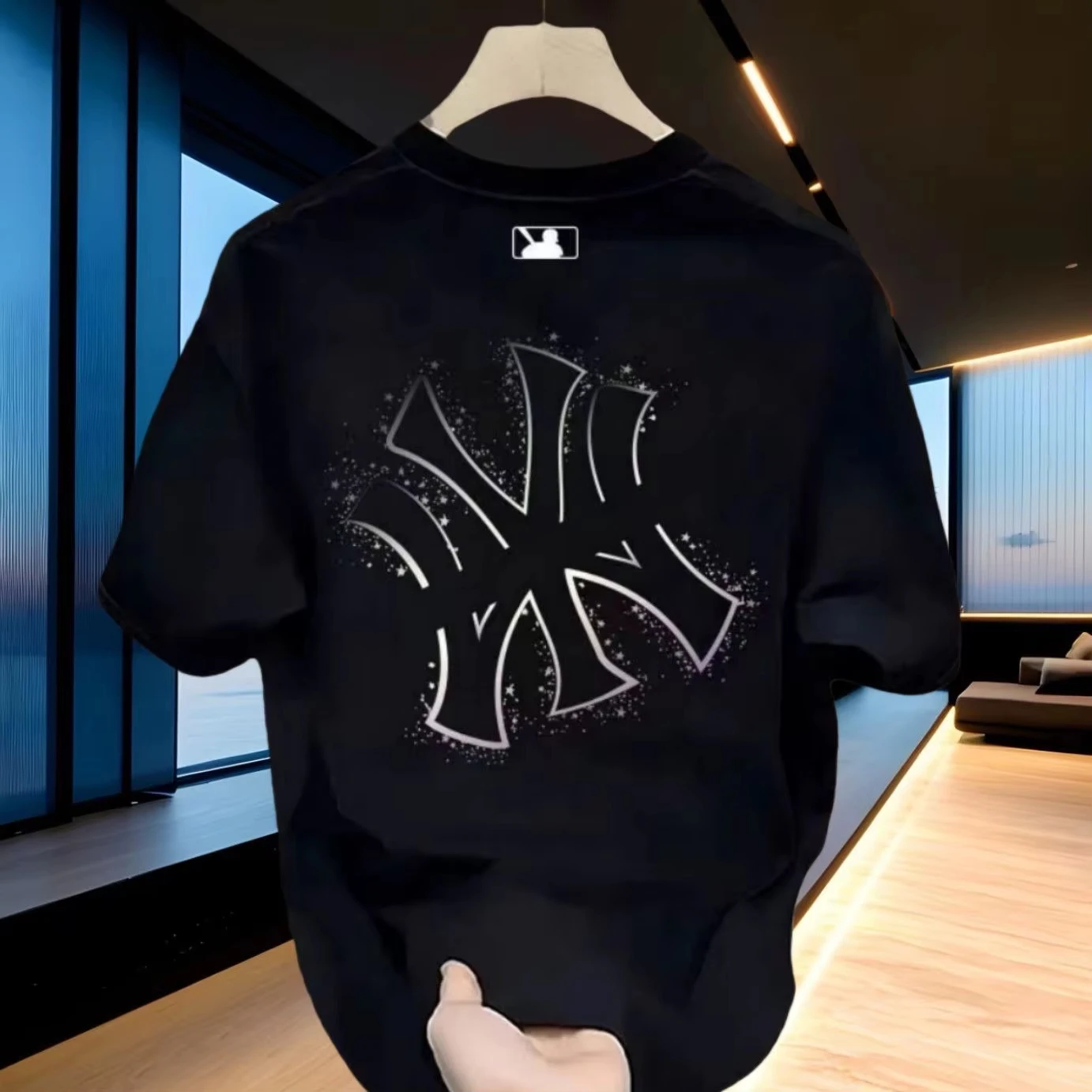 สีขาว NY นิวยอร์ก สตาร์รี่ โลโ - Streetwear Brand New York บทวิจารณ์และราคา