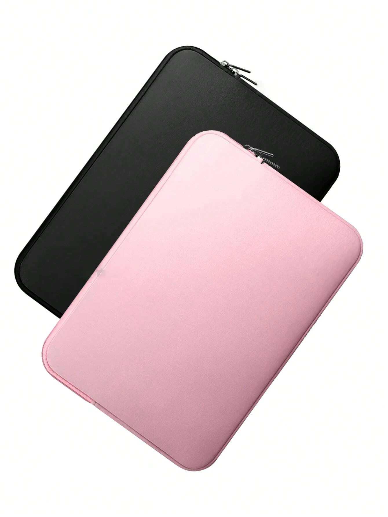 

1 piece of 11/13/16 inch plain color casual double zipper laptop inner bag, Huawei/Apple/Dell/HP/Acer/Shenzhou Universal