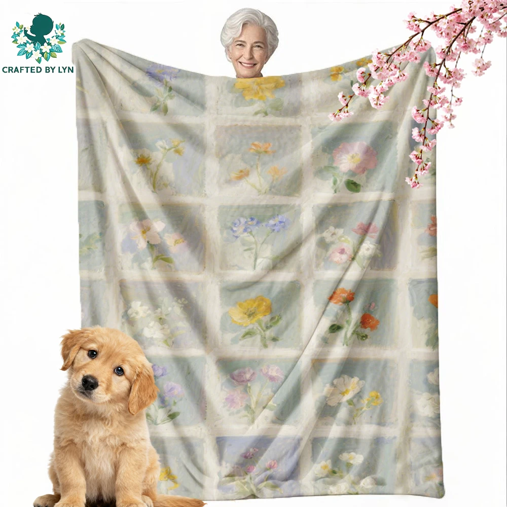 

Flannel | Flowers,Animal,Constellation,Festive Gift Selectio | Soft and delicate | Keep warm | Room Decor Blanket, Camping Stuff