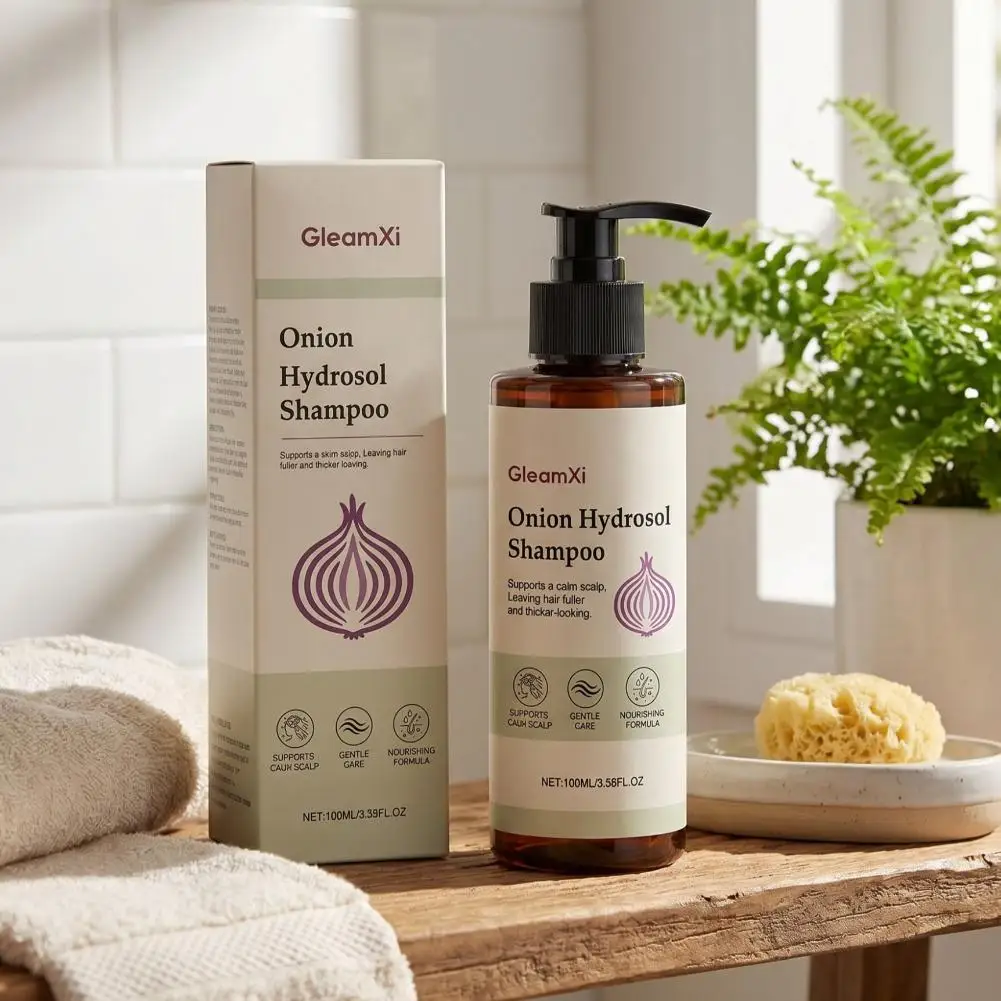 Onion Shampoo For Hair Growth Gentle Nourishing Onion Hydrosol Hair Conditioner for Smoother, Fuller Hair Care For Women Men