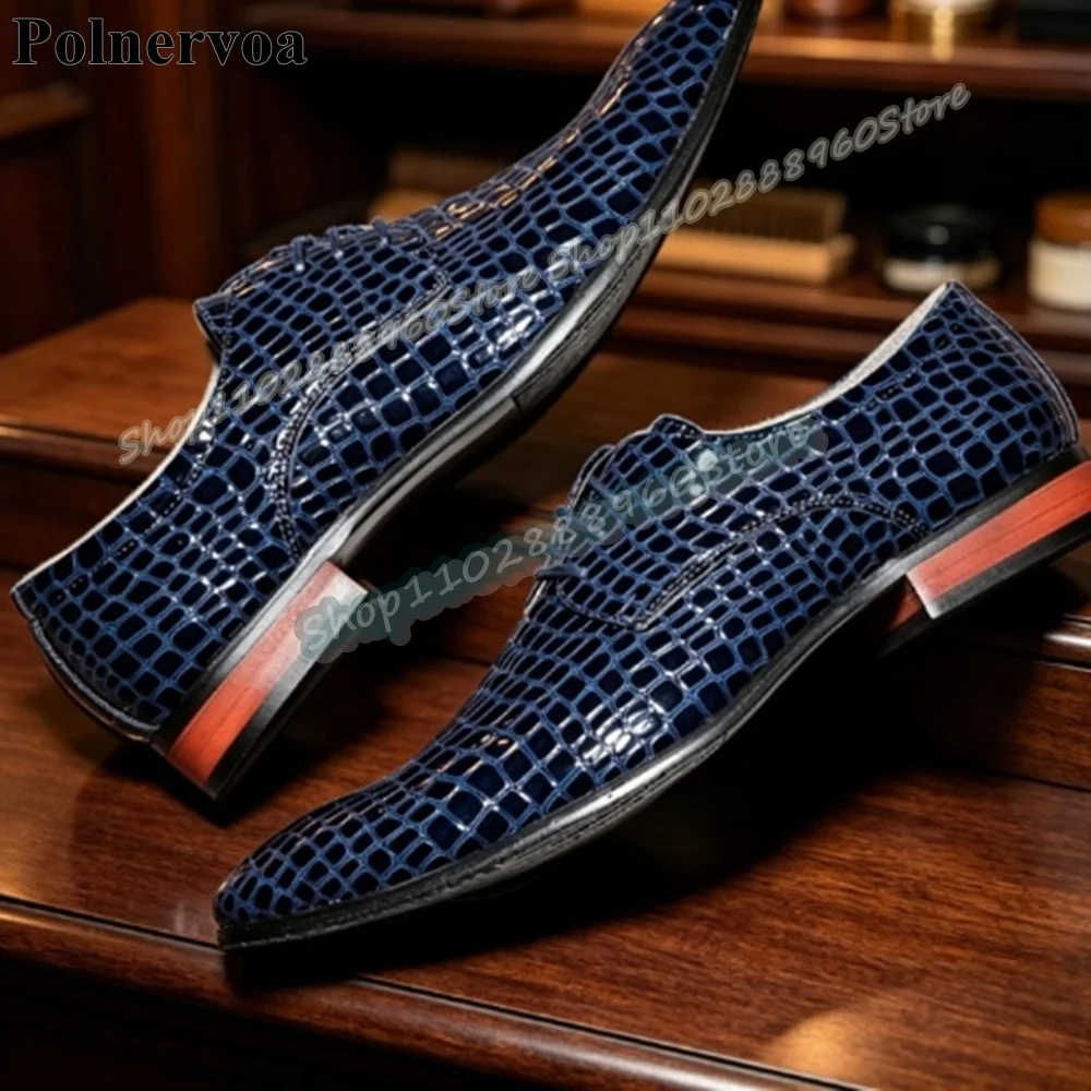 Business Black Snake Skin Leather Cross Tied Men Pumps Dress Flats Party Shoes For Men Slip On Runway 2026 Fashion Men Slippers - view 4
