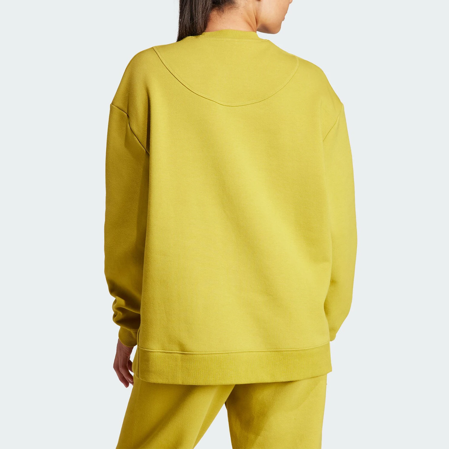 Adidas genuine new women's sports loose round neck pullover sweatshirt IT8306