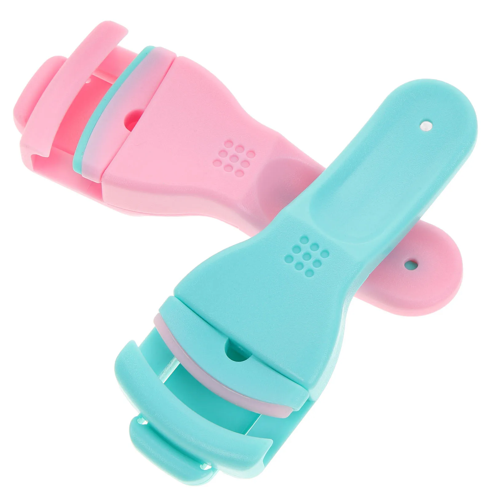 

2Pcs Eyelash Curler Stylish Design Easy to Hold and Use for Perfect Lashes Anytime Anywhere Eyelash Curler Tool