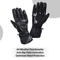 Winter Gloves Women Windproof Thickened Anti-Slip Grip Ergonomic Warm Touchscreen Gloves For Men Women Motorcycle Scooter Bike