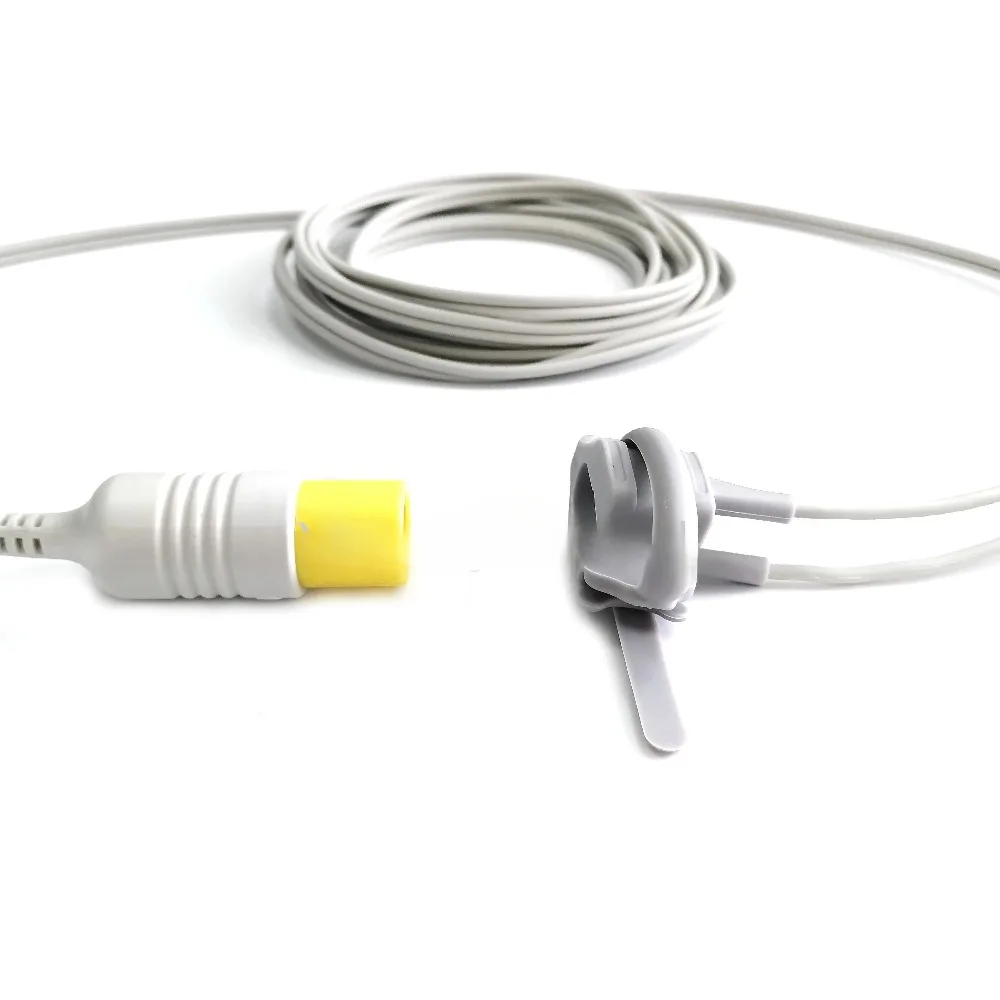 Reusable SpO2 Sensor 6-Pin Neonate Wrap Compatible with Contec CMS5100/CMS8000/CMS9000