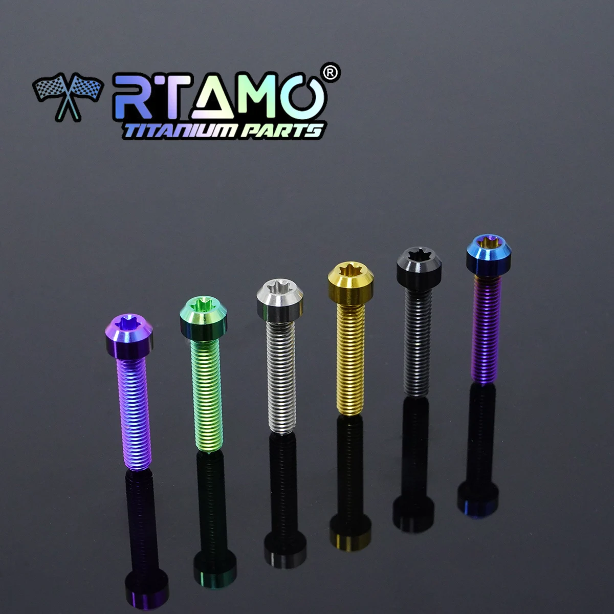 RTAMO M5X10-50 bulloni in titanio interruttore bulloni serbatoio olio viti a testa Torx (1 pz)