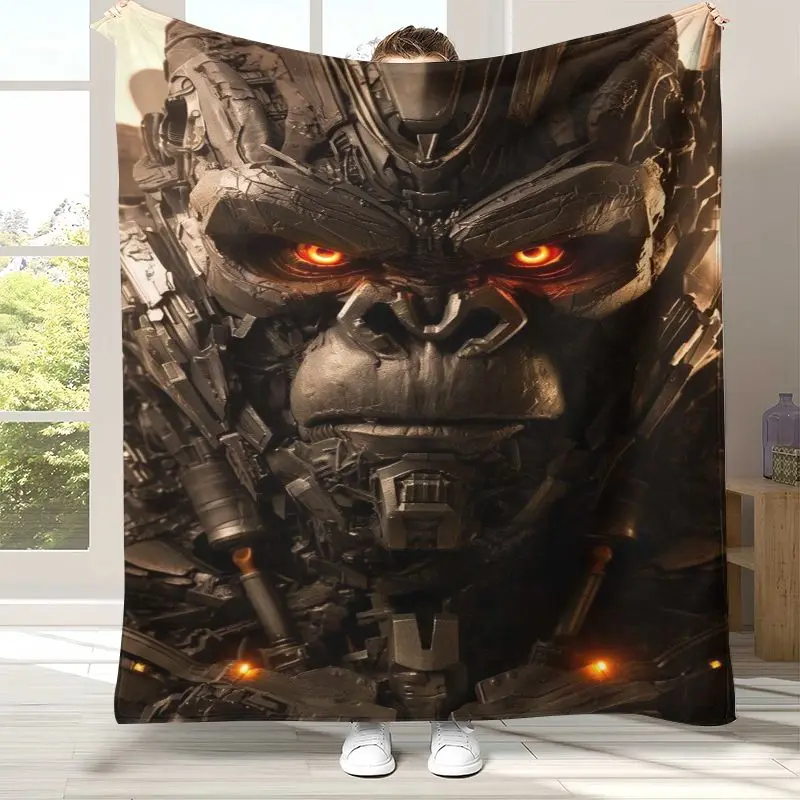 Autobots Transformers Optimus Prime Flannel Throw Blanket,Cozy Warm Blanket for Bed,Sofa,Living Room,Picnic,Camping,Home Decor