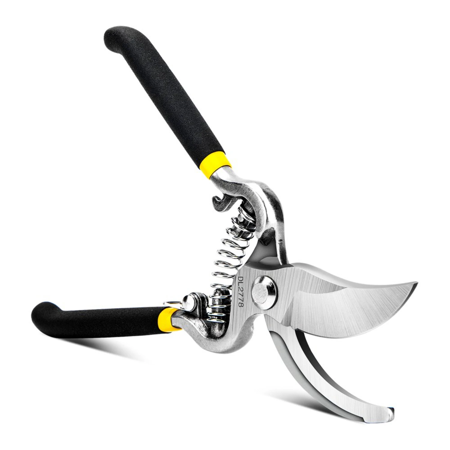 

Garden Pruning Shears, 8" Bypass Gardening Pruner, Garden Scissors, Garden Clippers, Black