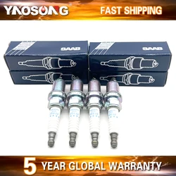 FOR SAAB 93 9-3 9-3X 1.8T 2.0T spark plug Spark Plugs B207 All petrol Models 2003-2011 55571391 NGK PFR6D10G H6T60271 12787707