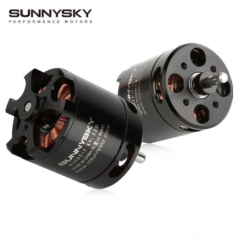 Sunnysky X3525 520KV 720KV 880KV brushless power motor multi axis unmanned aerial vehicle fixed wing 3D machine