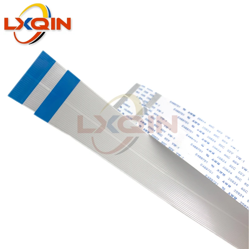 Lxqin 8 stücke xp600 Druckkopf kabel 28p 400mm ein Kopf datenkabel für epson xp600 Lösungsmittel UV-Drucker Flach datenkabel 28pin