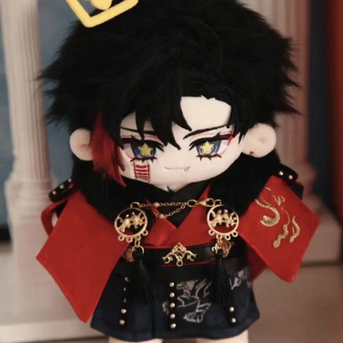 

20cm Anime Ying Zheng Plushie Stuffed Ying Zheng Dress-up Doll Plush Doll Body Toys Collectible Figure Birthday Gifts
