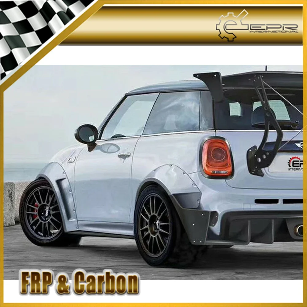 حاجز FRP لـ F56 Mini Cooper S TP Style ذو الجسم العريض من الألياف الزجاجية الأمامية والخلفية (S فقط) #3