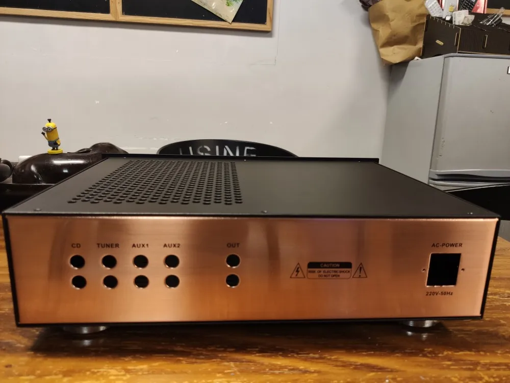 Brandneue Taxi Tube Pre-Stage Fever DIY Röhrenverstärker Pre-Stage Chassis Röhrenverstärker, Chassis