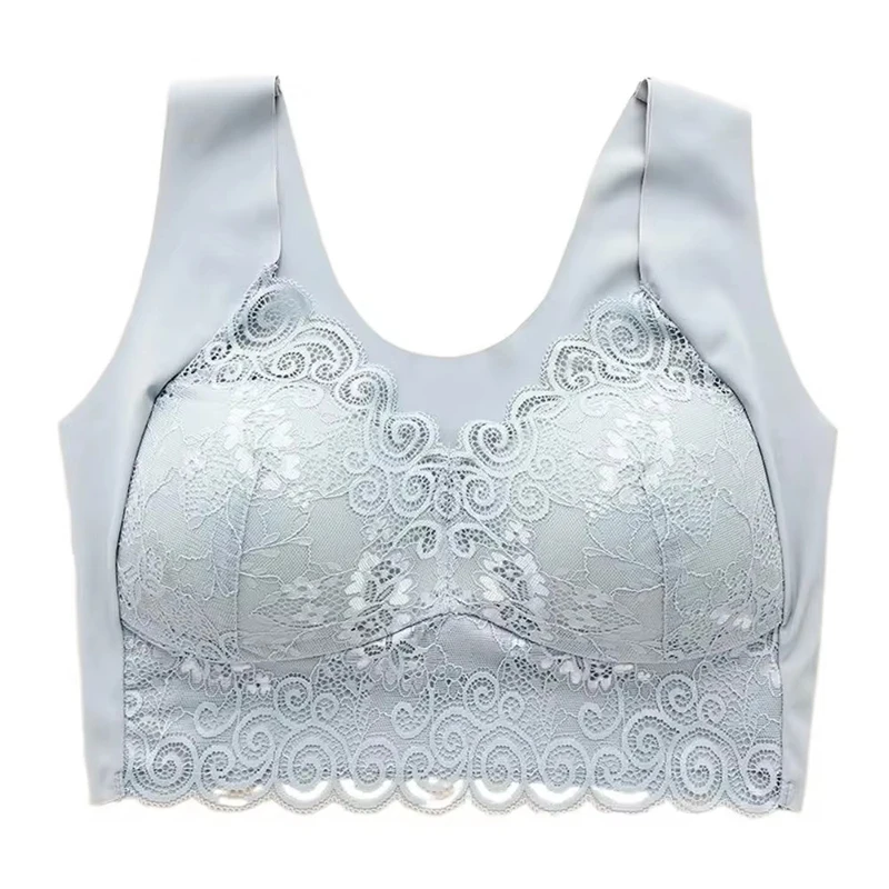 

Женский кружевной бюстгальтер, нижнее белье, бюстгальтер с V-образным вырезом, размеры L XL XXL