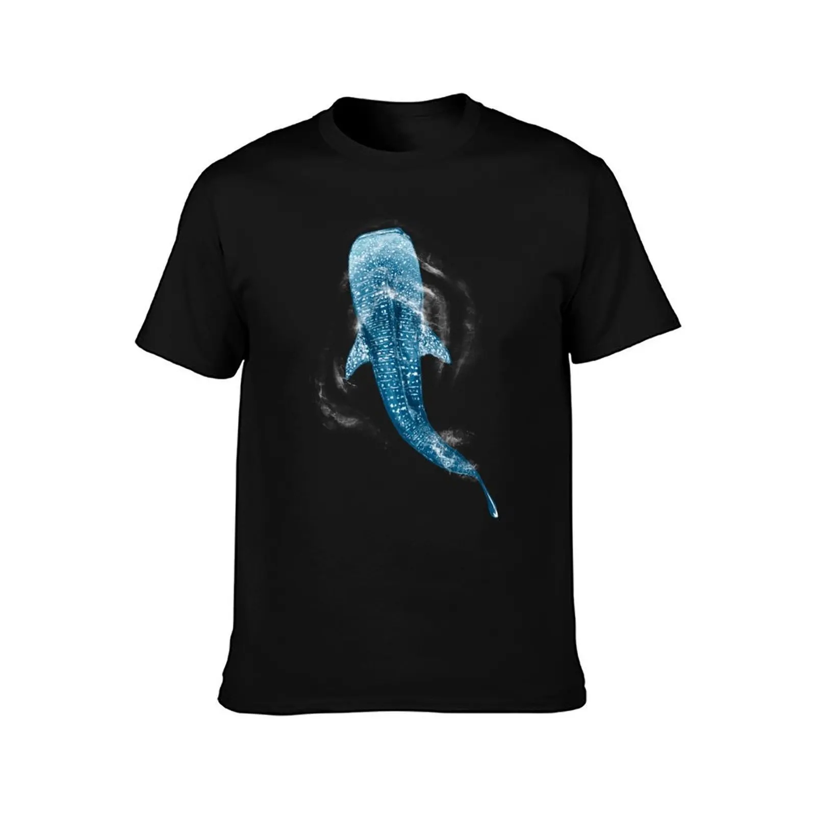 Whale Shark Surfacing T-Shirt Basic Simple Design Short Sleeve Shirt T-Shirt