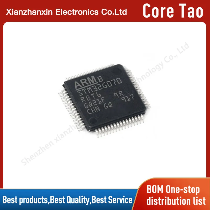 

1~5pcs/lot STM32G070RBT6 STM32G070 070RBT6 Microcontroller chip in stock