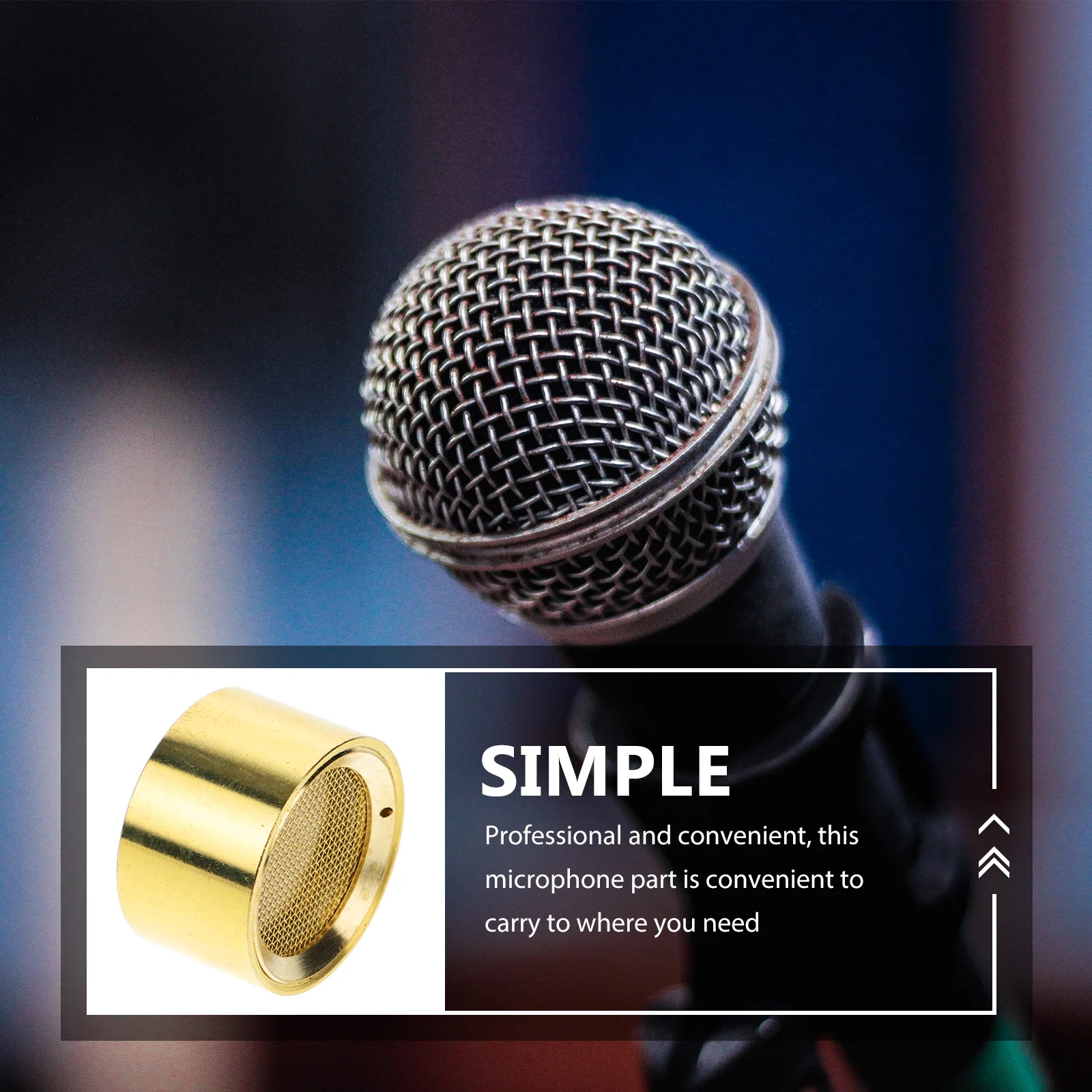 

Professional Mic Core Replacement Stage Performance Microphone Capsule Clear Sound Repairing Accessory For Dynamic Condenser Ktv