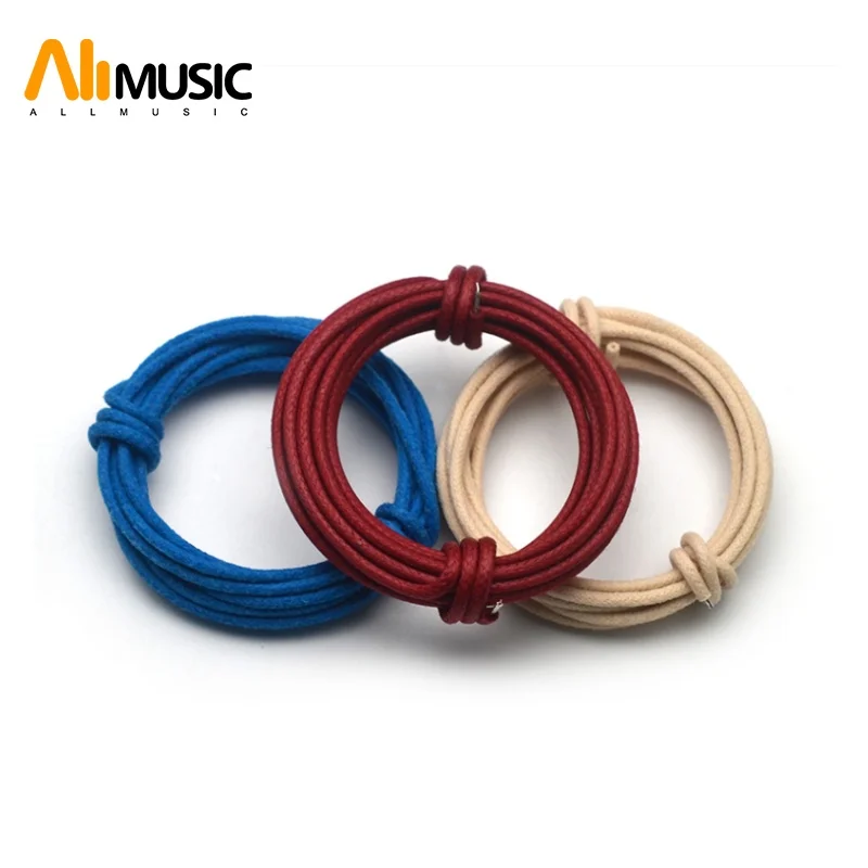 10 Meter Cloth-covered Waxed Vintage-style Pushback Guitar Wire