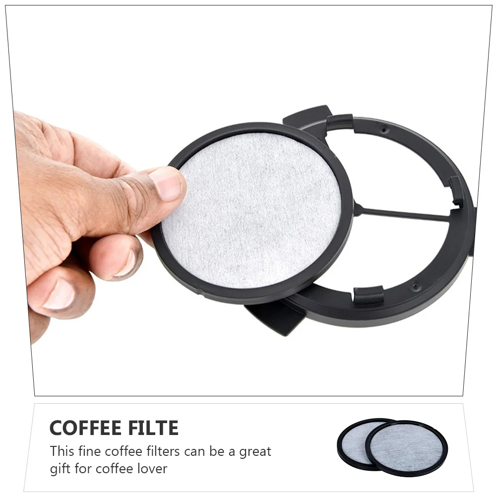 

Filter Coffee Machine Water Activated Carbon Coconut Shell Exchange Resins Reusable Strainer Coffee Filter Maker Tool Home