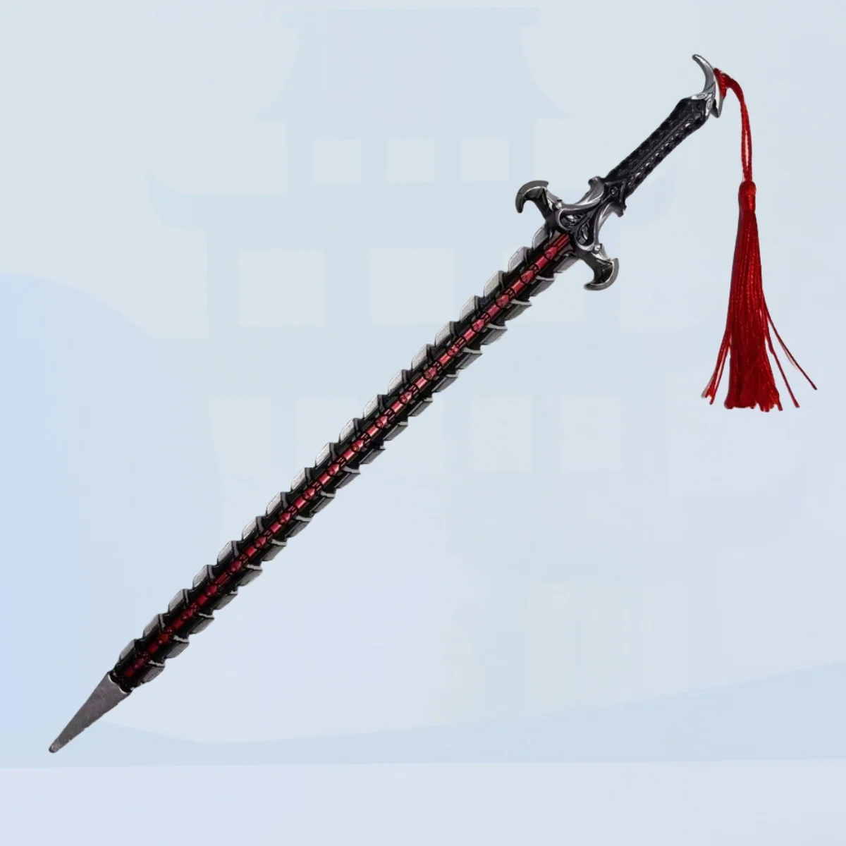 11,8 Zoll Call of Duty Metall Katana Schwert Original Samurai Säbel Ninja Messer Japanische Katana Säbel Cosplay Zubehör Prop Spielzeug