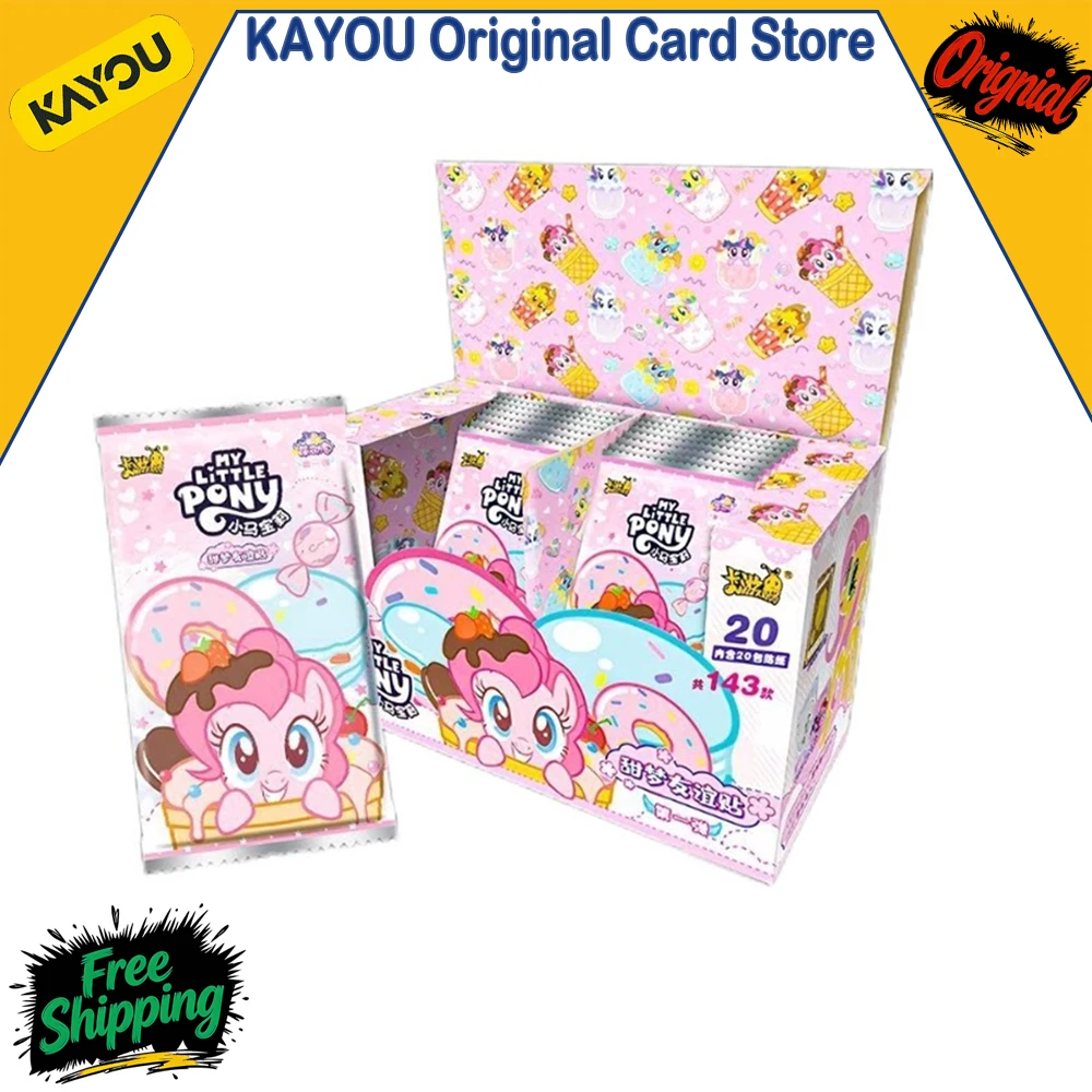 Premium Anime Merchandise - Карточки KAYOU My Little Pony, наклейки