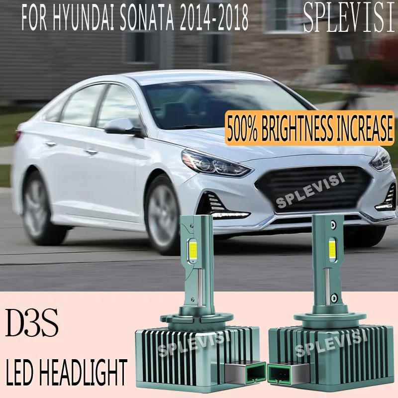 

Focused beam Enhance Night Driving Visibility 66340 42403 Car Headlight Bulbs LED For Hyundai Sonata 2014 2015 2016 2017 2018
