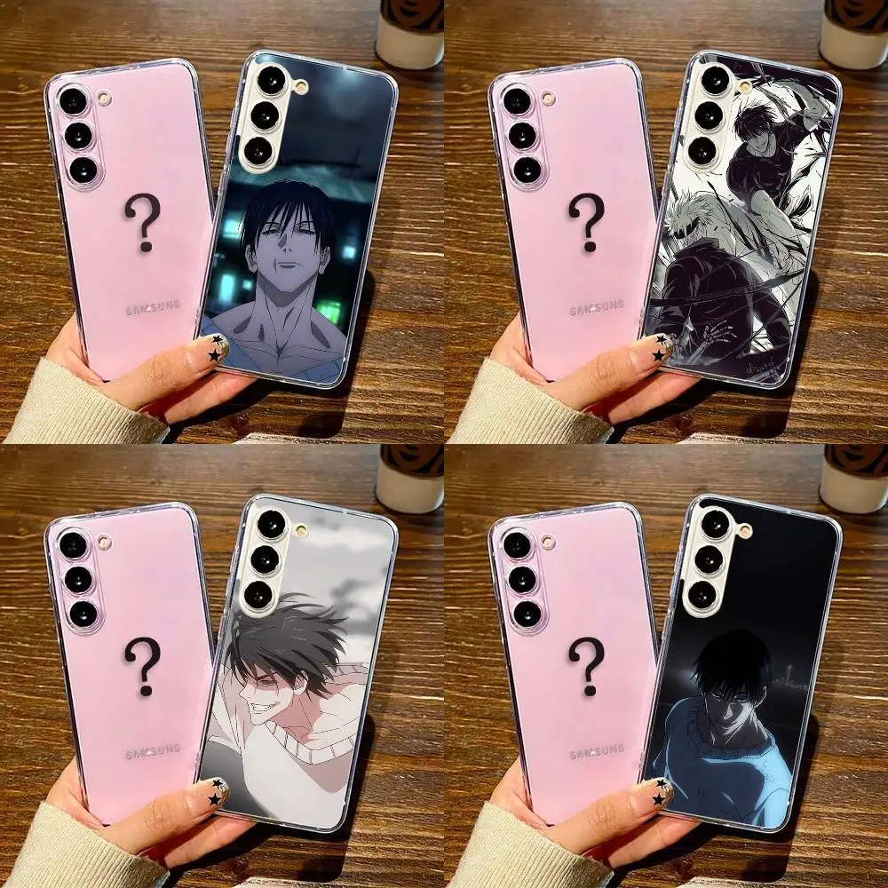 

Tyrant F-ushiguro T-toji1 Phone Case For SamsungS25,24,21,22,23,30,Ultra,20,Plus,Fe,Lite,Note,10,9,5G Transparent Cover