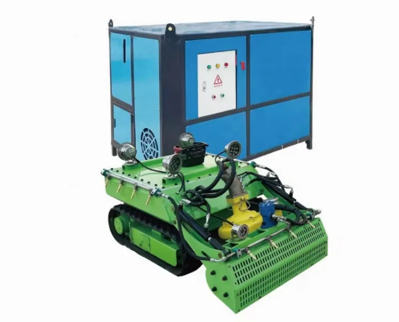 Fully Automatic Dredging Robot Intelligent RC Underwater Pipeline River Sewage Sludge Dredging and Cleaning Crawler Chassis