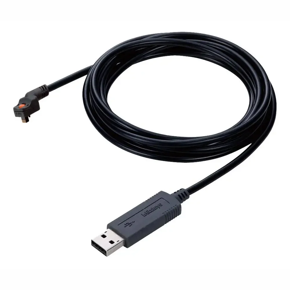 Original Mitutoyo 06AFM380B USB Input Tool Data Cable Used For Digital Micrometers USB-ITN-B,made in Japan