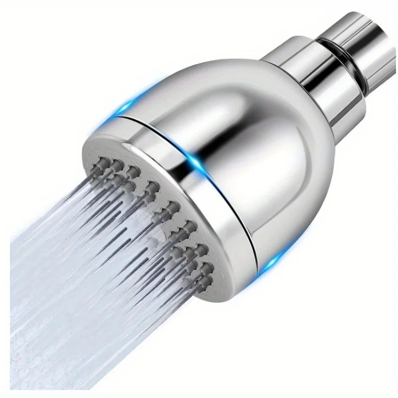 Easy-Install Wall-Mounted Shower Head Set With Booster Lotus Nozzle - Sleek Bathroom Upgrade