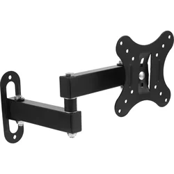 Monitor Wall Mount Bracket Adjustable Screen Bracket Retractable Screen Holder For 14-24 Inches Floating Stand