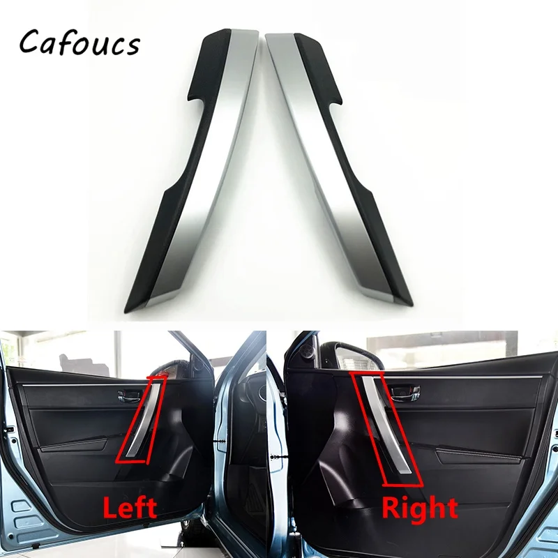 Car Door Handle Armrest Cover Decorative Strip For Toyota Corolla 2014 2015 2016 2017