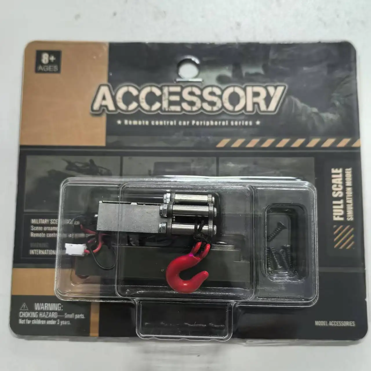 Upgrade-Zubehörteile für JJRC C8815 Anhänger Soldat Winde Baldachin Metallantriebswelle Stoßdämpfer Stahlblechteile für C8815 RC Auto – Detail 13