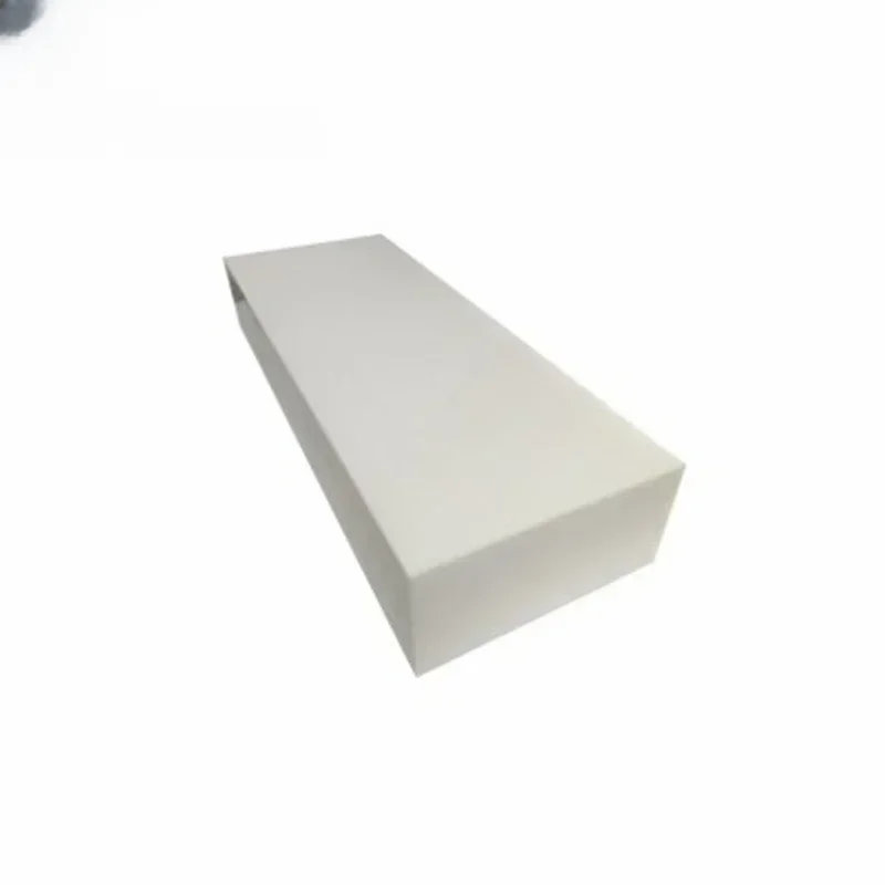 Al2O3 pure wear resistance ceramic substrate plate customize alumina ceramic sheet 100x123x0.8mm - 240x280x0.6mm square block