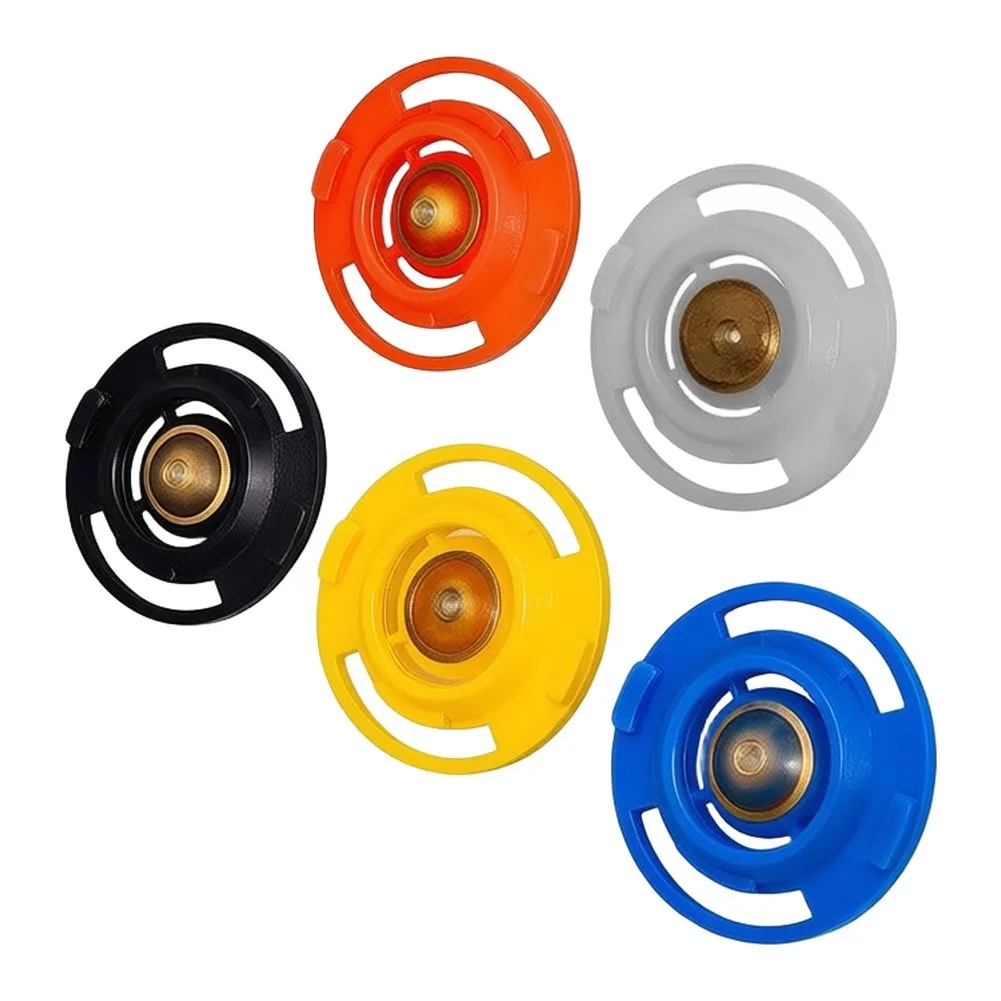 5PCS Electric Spray Nozzle Kit Copper Airbrush Tips 1.0-2.5mm Flow Control Sprayer Replacement Parts For Home DIY Painting For T