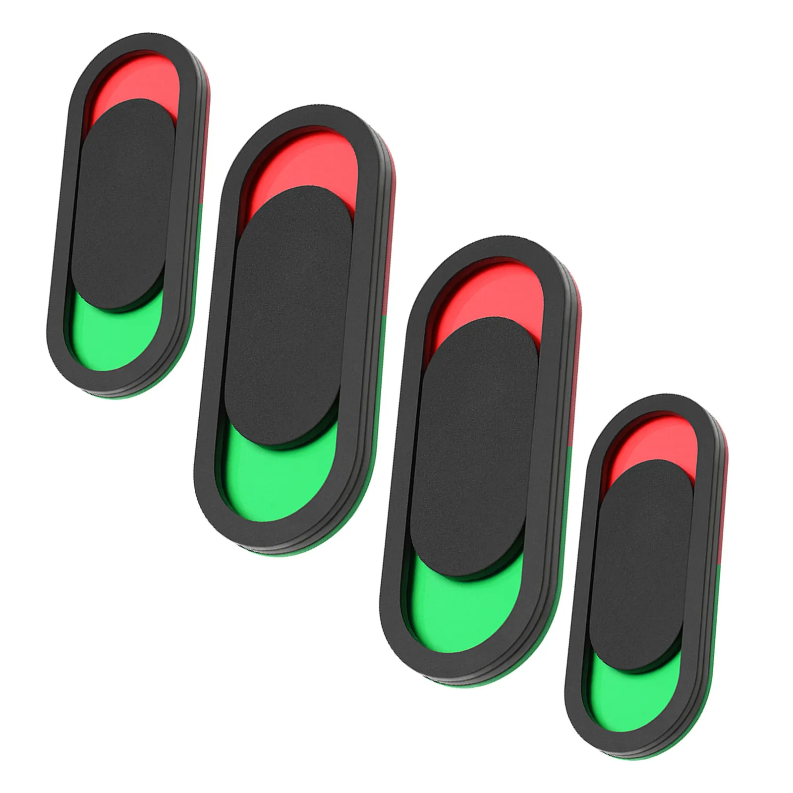 4Pcs Privacy Slide Door Signs Office Door Indicators Red Green Vacant Occupied Sign Conference Room Bathroom Usage