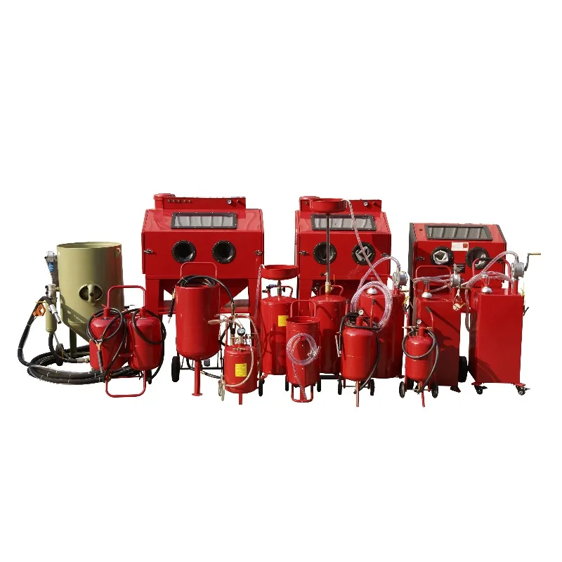 Sandblasting Machine Sandblasting Tank Wet Dry for Explosion-proof Environment Anti-static Grounding Safe Operation Customized