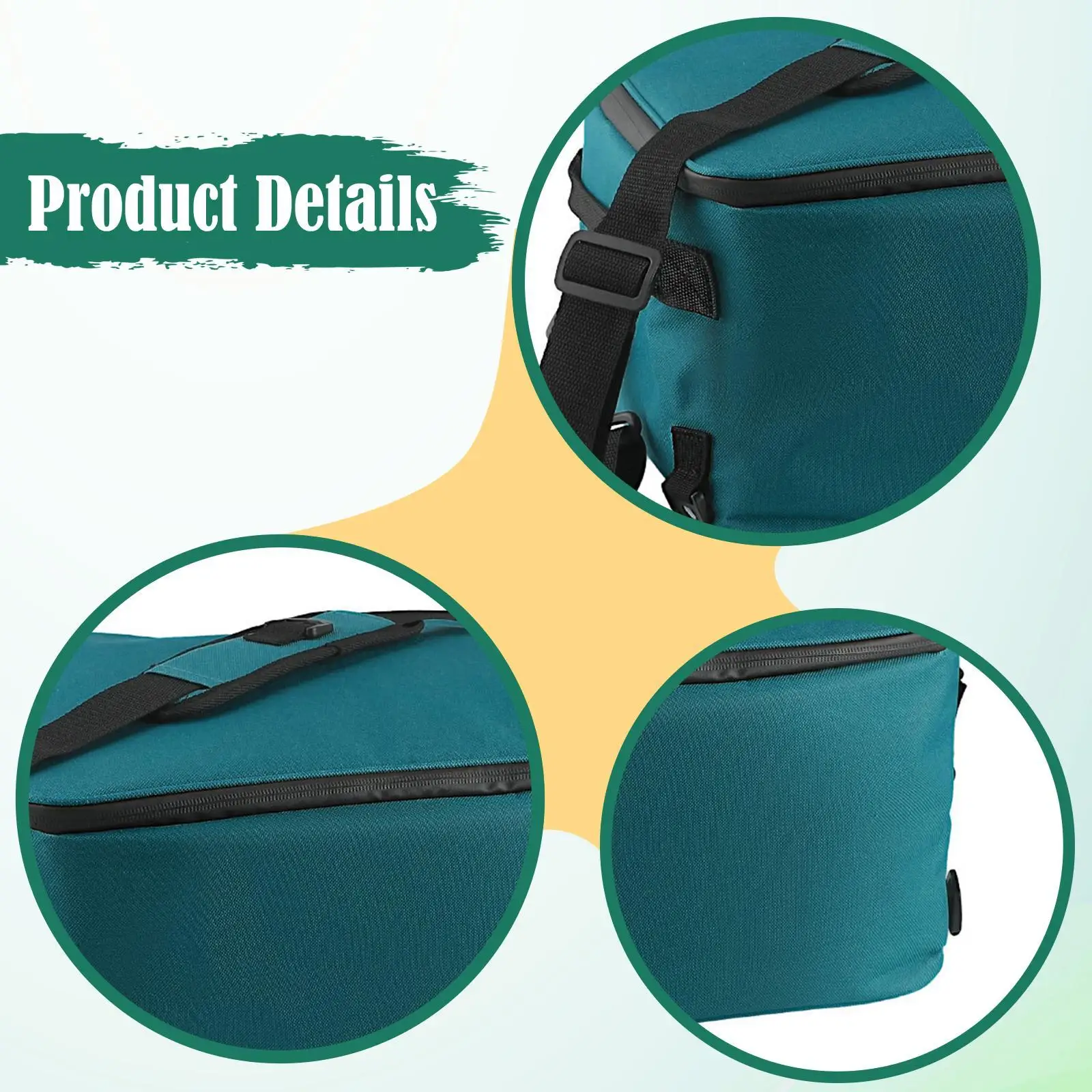 حقيبة كتف قابلة للتعديل على سطح المجداف معزولة حراريًا لحمل قوارب الكاياك