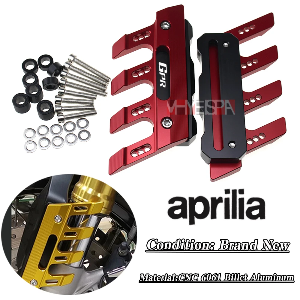 

For Aprilia GPR150 APR150 GPR APR 150 Motorcycle Accessories Mudguard Side Protection Block Front Fender Side Anti-Fall Slider