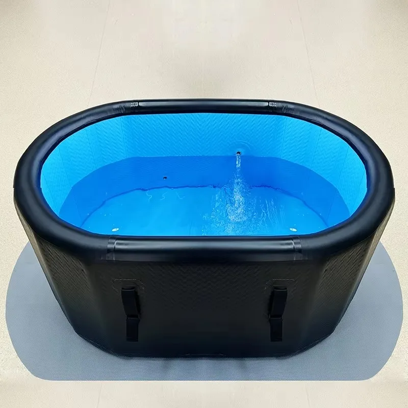Household Proelife Model 170 Inflatable Ice Bucket Athlete Cooling Bath Brushed Finish for Beau-ty Bath Relaxation Made China