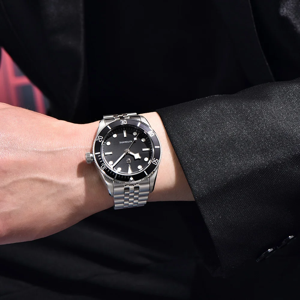 

Новые мужские часы Pagani 2026 года, дизайн в стиле ретро BB58, роскошные мужские механические часы NH35A, автоматические часы для мужчин, сапфировое стекло, нержавеющая сталь.