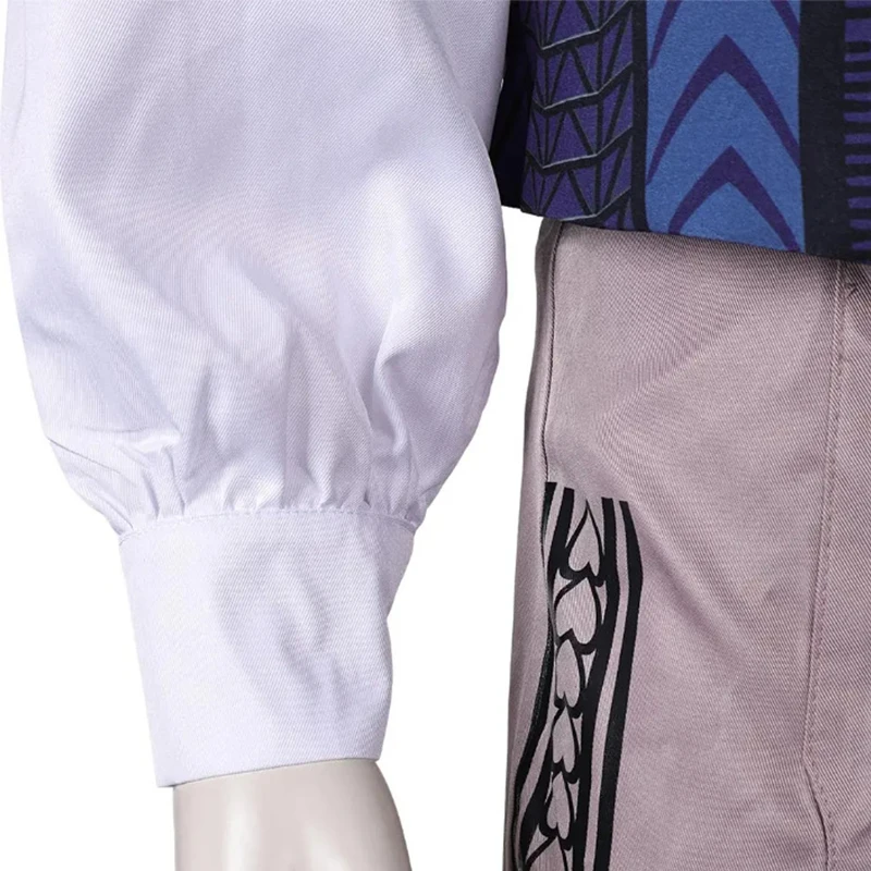 사악한 왕자 피예로 코스프레 의상 성인 남성용 의상 셔츠 조끼 바지 의상 할로윈 카니발 파티 슈트