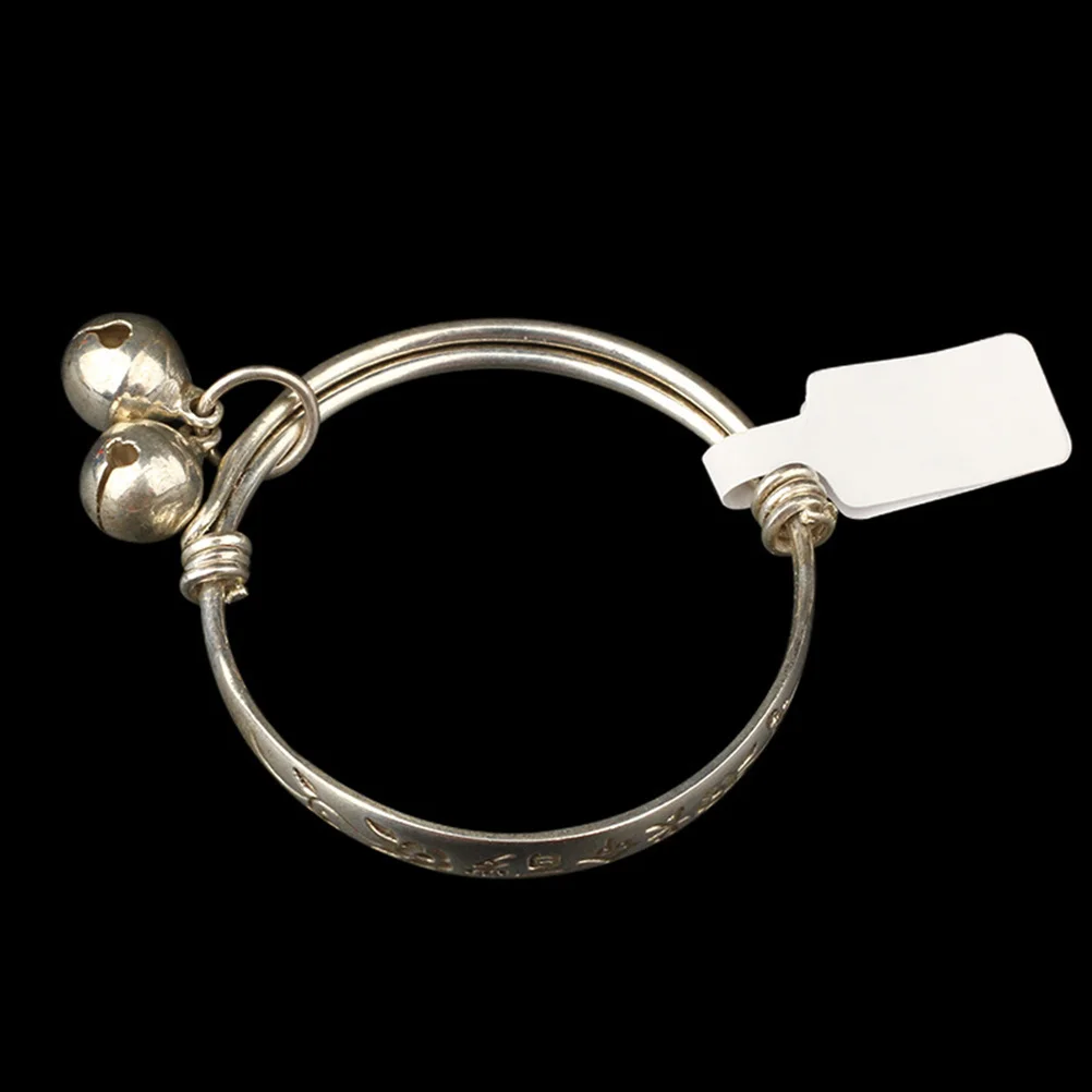 

90Pcs Blank Paper Price Tags Jewelry Labels Removable Adhesive Display Cards for Rings and Jewelry Hangtags Paper Tag