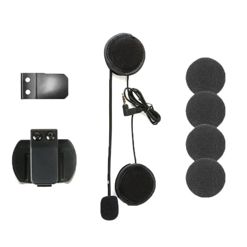 

U75F Detachable Helmets Headset System Shockproof Helmets Sound Accessory Universal Riding Helmets Speaker Set for V4