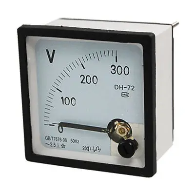 

Analog Class 2.5 Accuracy AC 0-300V Voltage Panel Meter